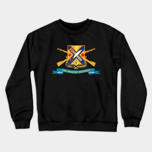 2nd Infantry Regiment w Br - Ribbon X 300 Crewneck Sweatshirt